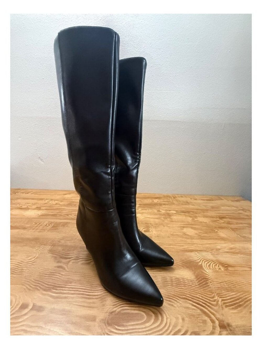 Reitoye Black Knee High Stiletto Size 8 - 1818